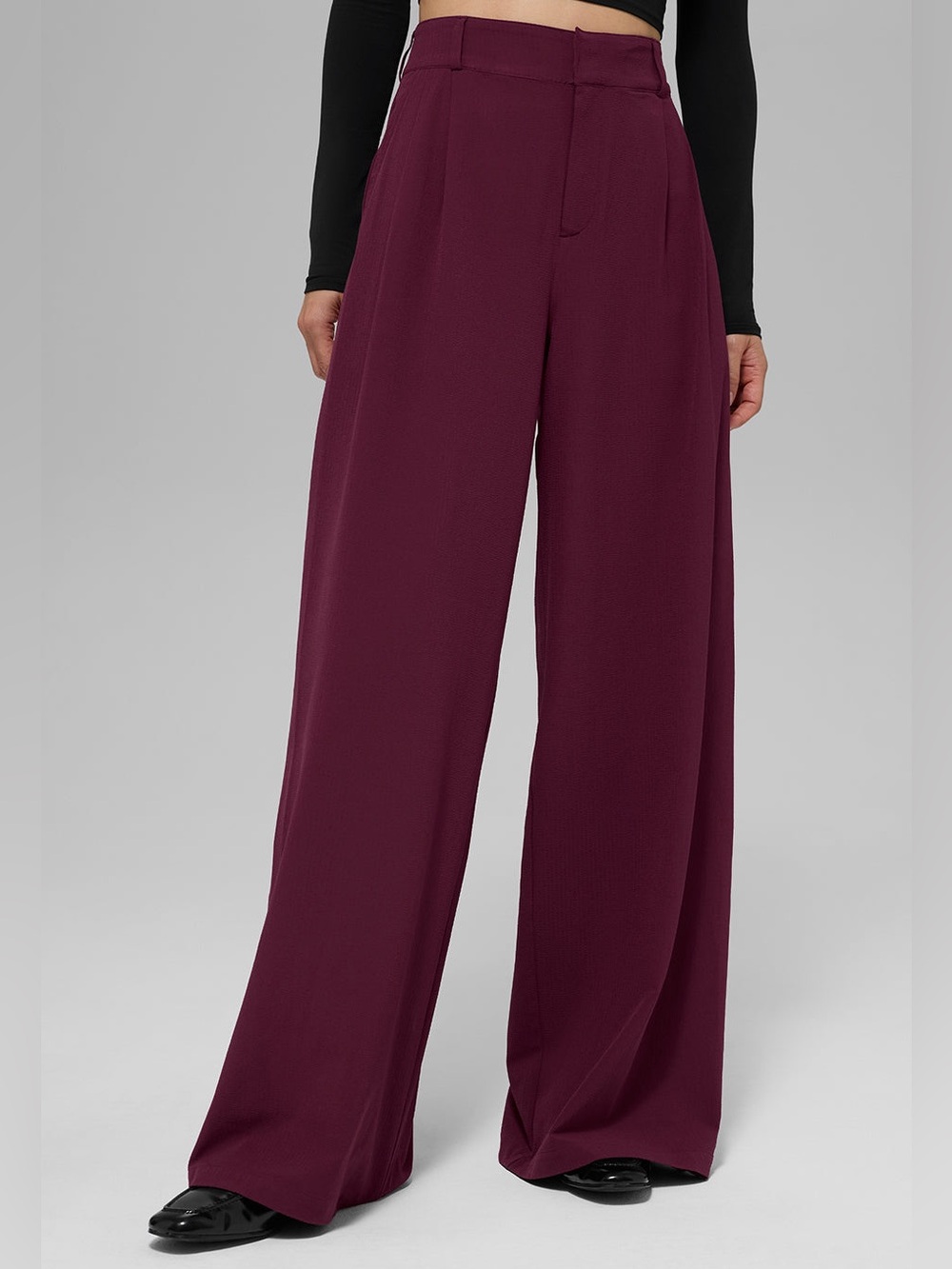 Alo Dreamscape Trousers in Burgundy